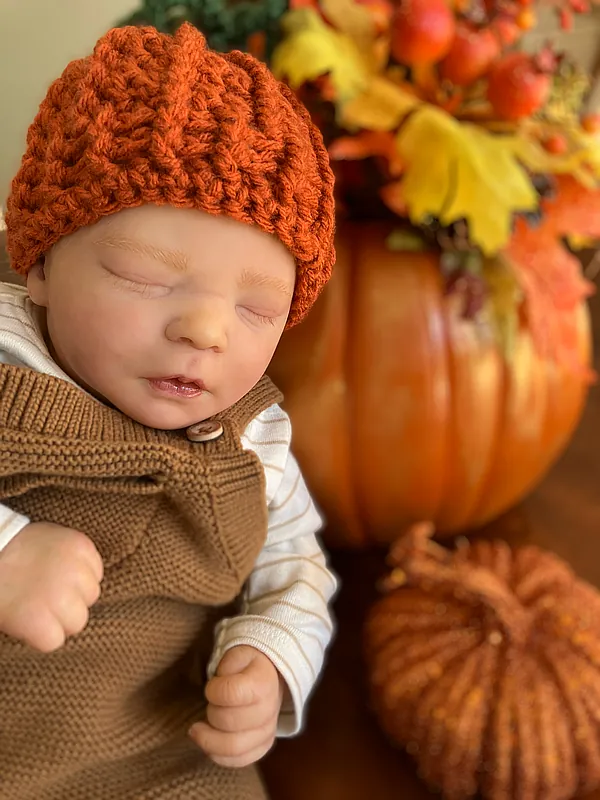 Crocheted Pumpkin Hat