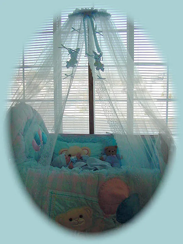 Mosquito net for crib